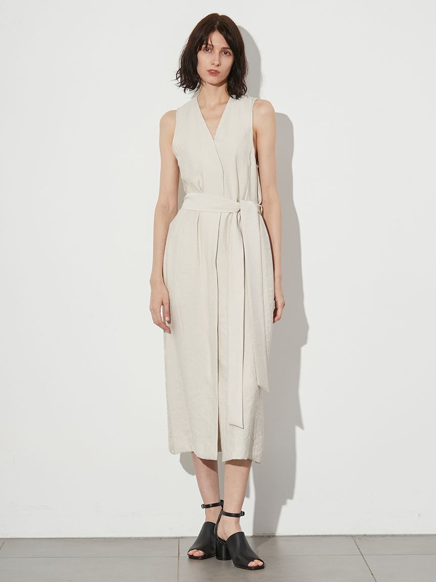 styling/「【セットアップ対応】バックサテンジレワンピース」|ワンピース|