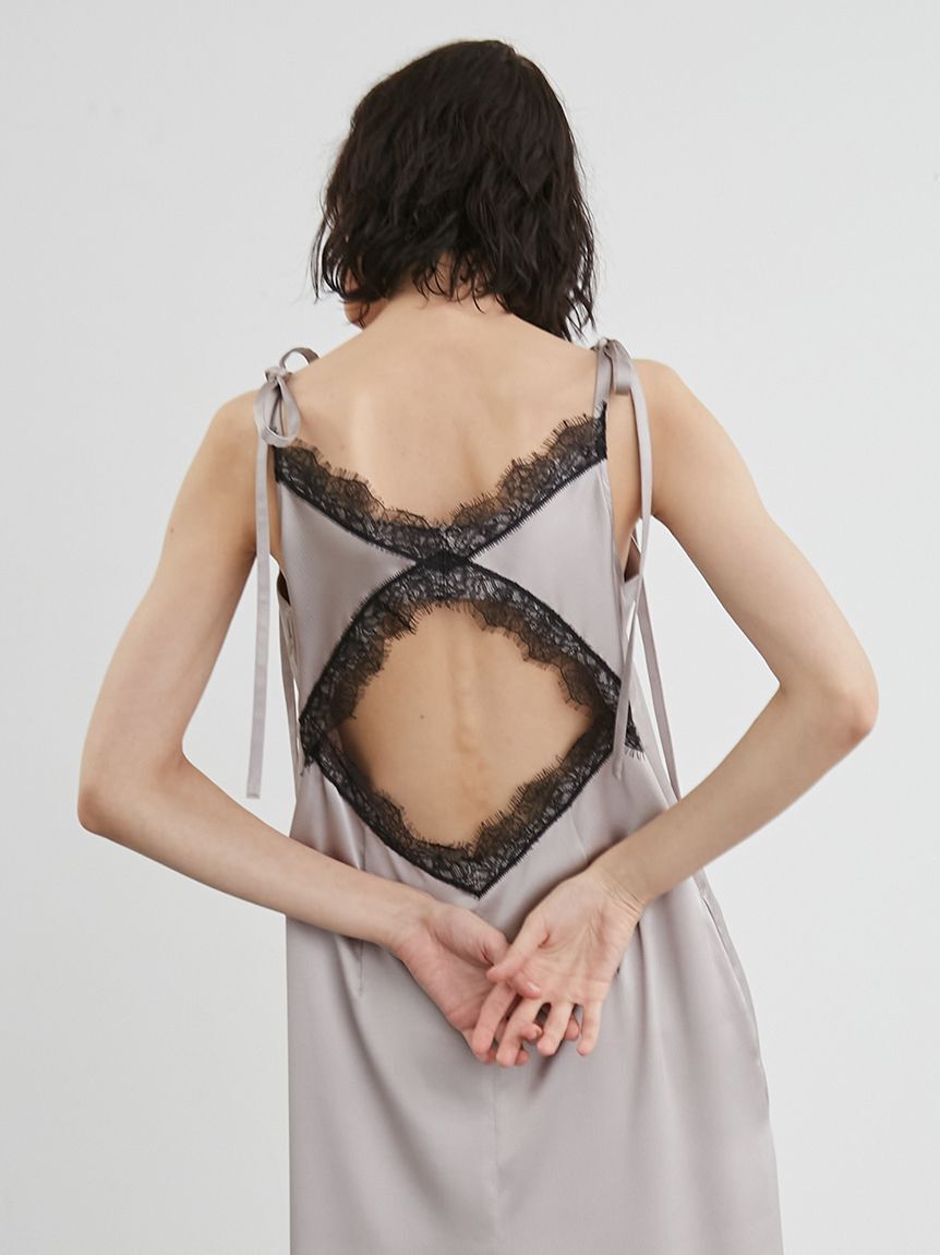 styling/「バックレースキャミワンピース」|ワンピース|