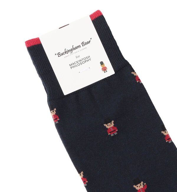 MACKINTOSH PHILOSOPHY「バッキンガムべア カジュアルソックス」|ソックス|