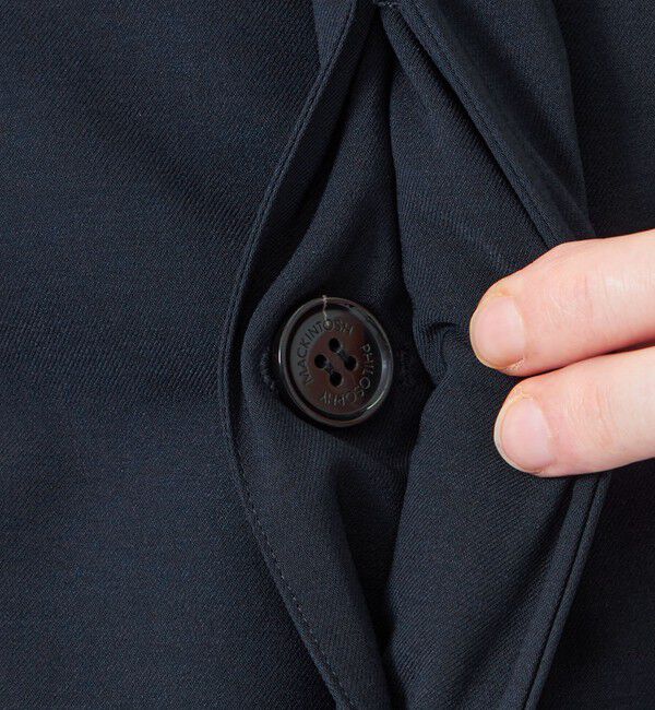 MACKINTOSH PHILOSOPHY「トロッター LOXLEY(ロクスリー) ウーリーツイル」|ステンカラーコート|