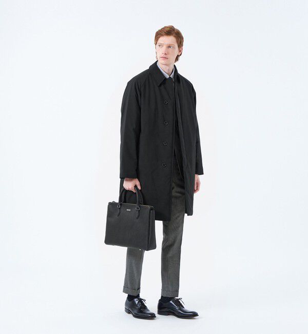 MACKINTOSH PHILOSOPHY「トロッター LOXLEY(ロクスリー) ウーリーツイル」|ステンカラーコート|