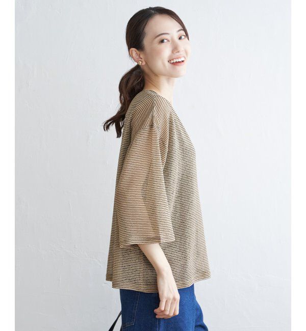 ikka「【2点セット】シアーボーダーアンサンブル」|その他|