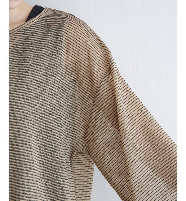 ikka「【2点セット】シアーボーダーアンサンブル」|その他|