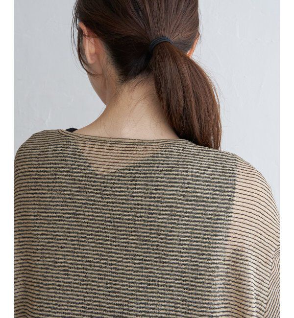 ikka「【2点セット】シアーボーダーアンサンブル」|その他|