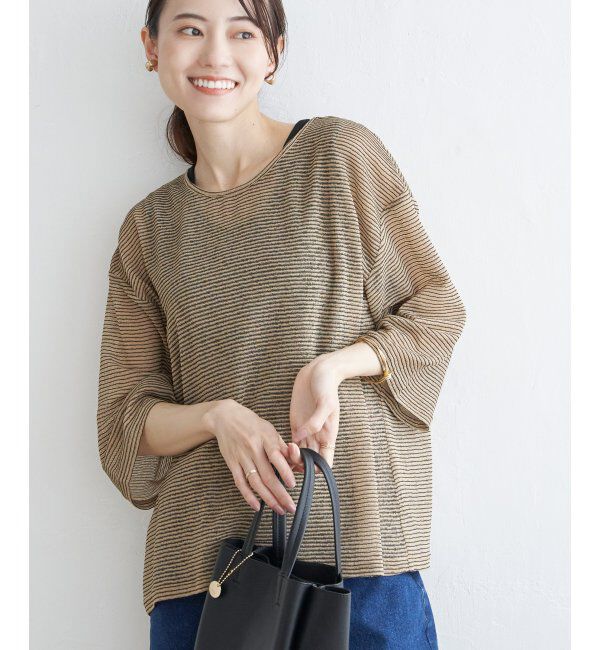 ikka「【2点セット】シアーボーダーアンサンブル」|その他|