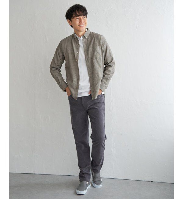 ikka「イージーケアフランネルチェックシャツ」|シャツ・ブラウス|