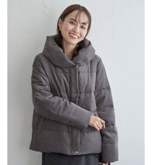 ikka「細コール洗えるダウンジャケット」|その他|