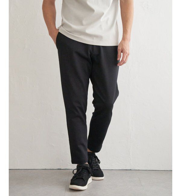 ikka「ドライポンチテーパードパンツ」|その他|