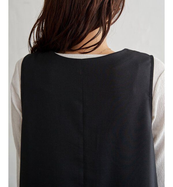 ikka「【2点セット】ジャンパースカートセット」|ワンピース|