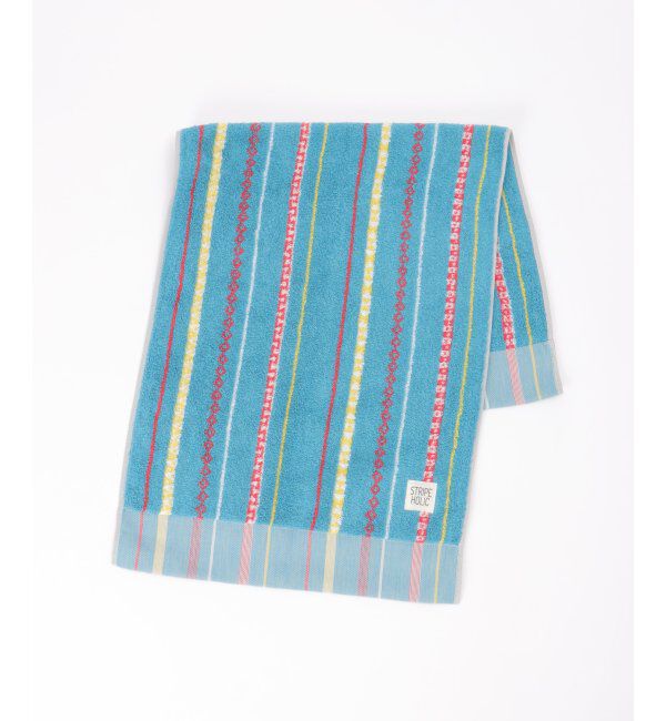 Lbc with Life「ストライプホリック フェイスタオル」|タオル|