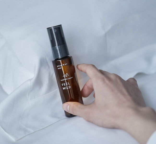 アットアロマ「スリーピングサポート エアー&ピローミスト 50ml 」|アロマ・ルームフレグランス|