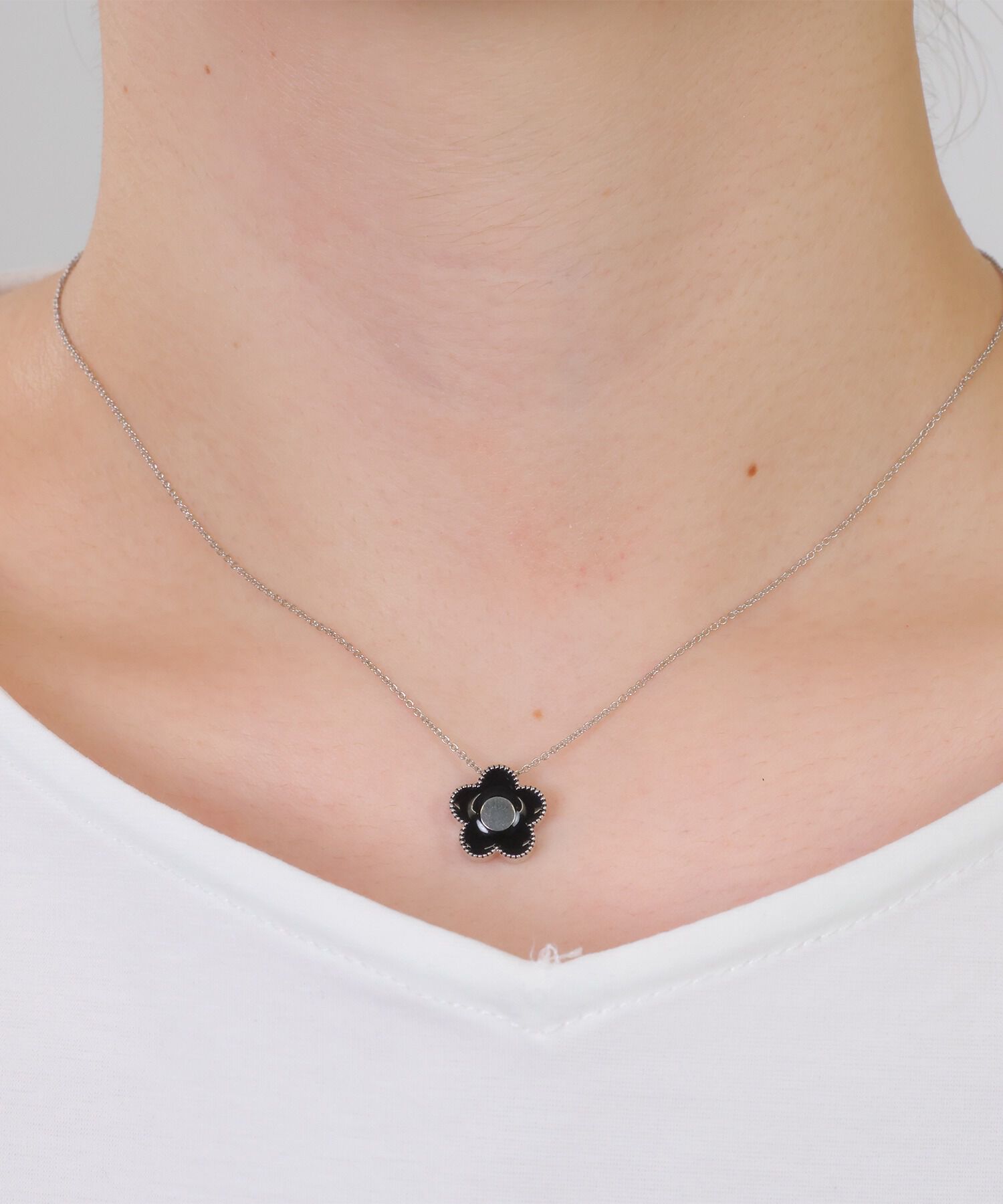 MARY QUANT「ダブルサイドデイジー ネックレス」|ネックレス|