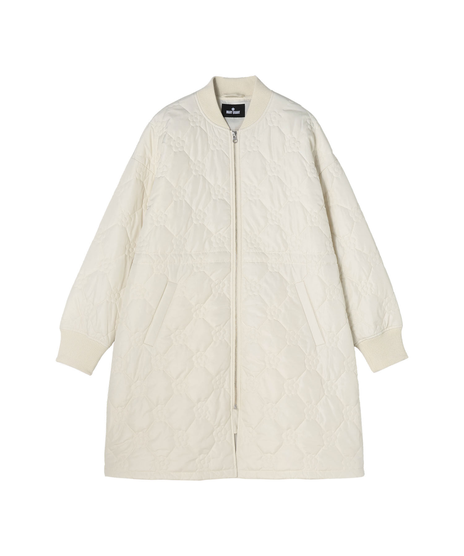 MARY QUANT「デイジーキルト中綿 ブルゾン」|ダウン|