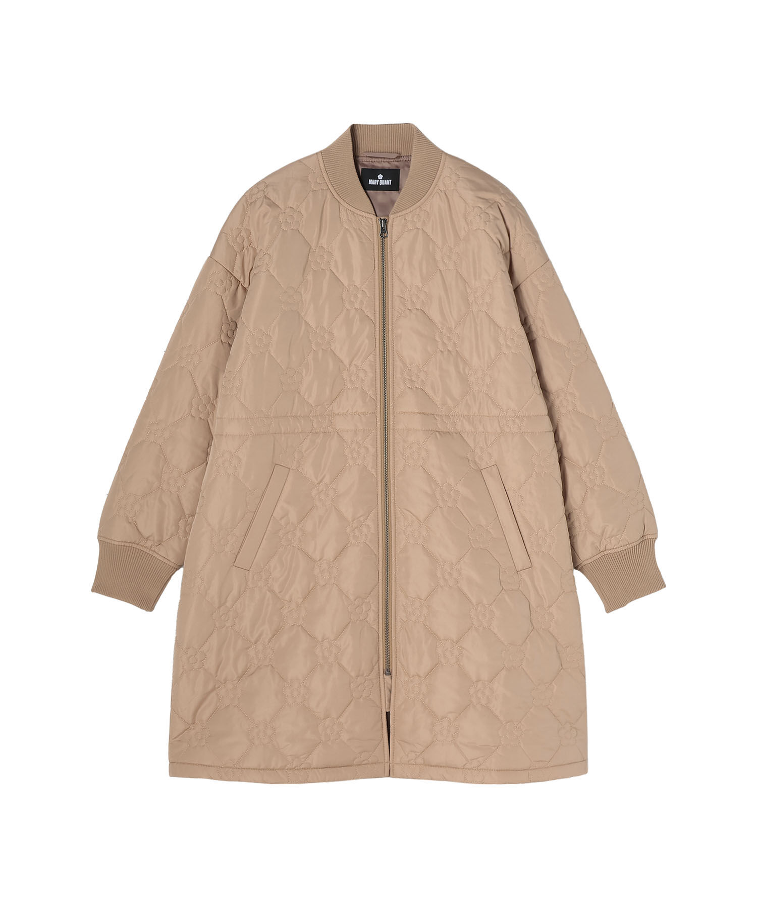 MARY QUANT「デイジーキルト中綿 ブルゾン」|ダウン|