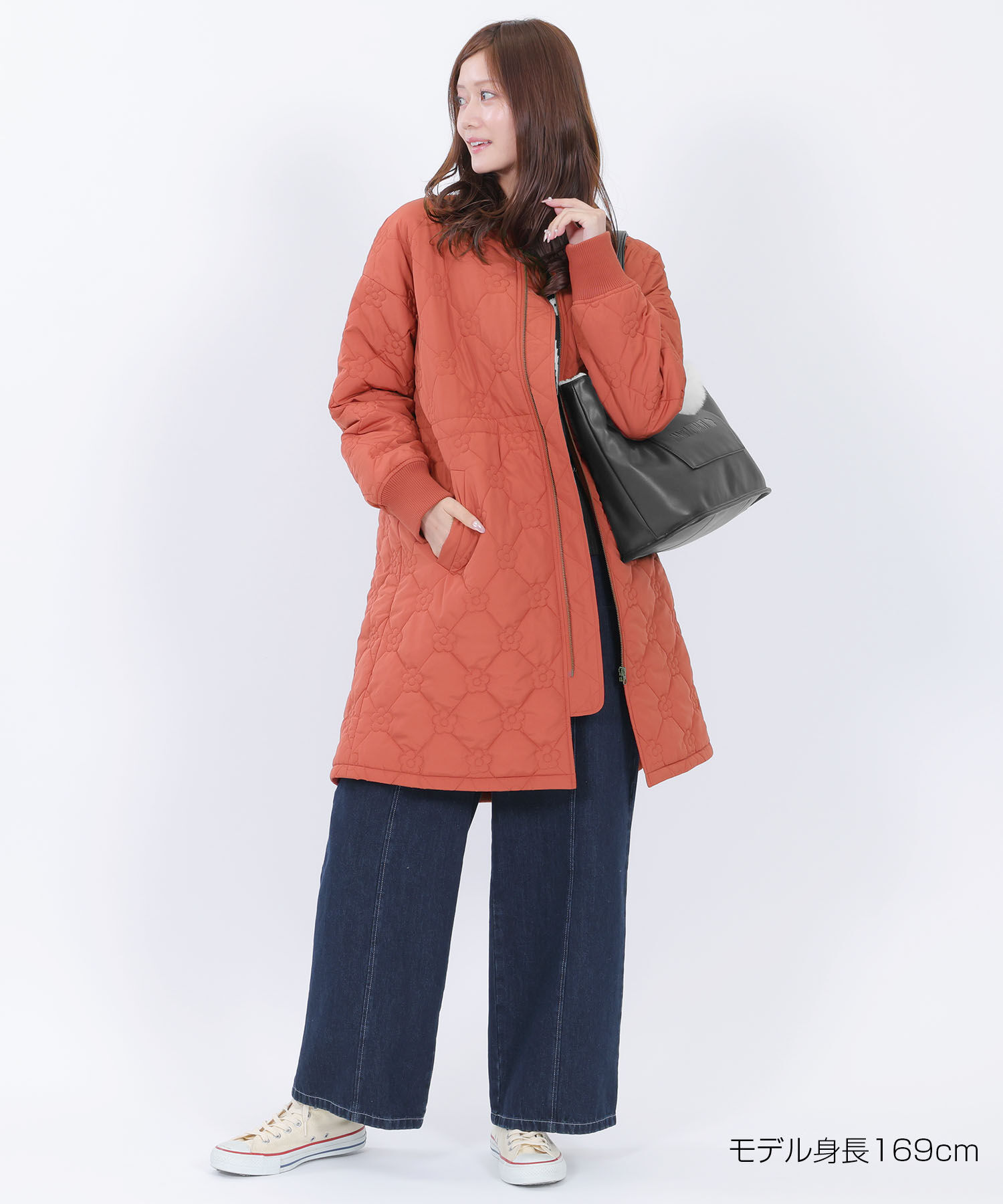 MARY QUANT「デイジーキルト中綿 ブルゾン」|ダウン|