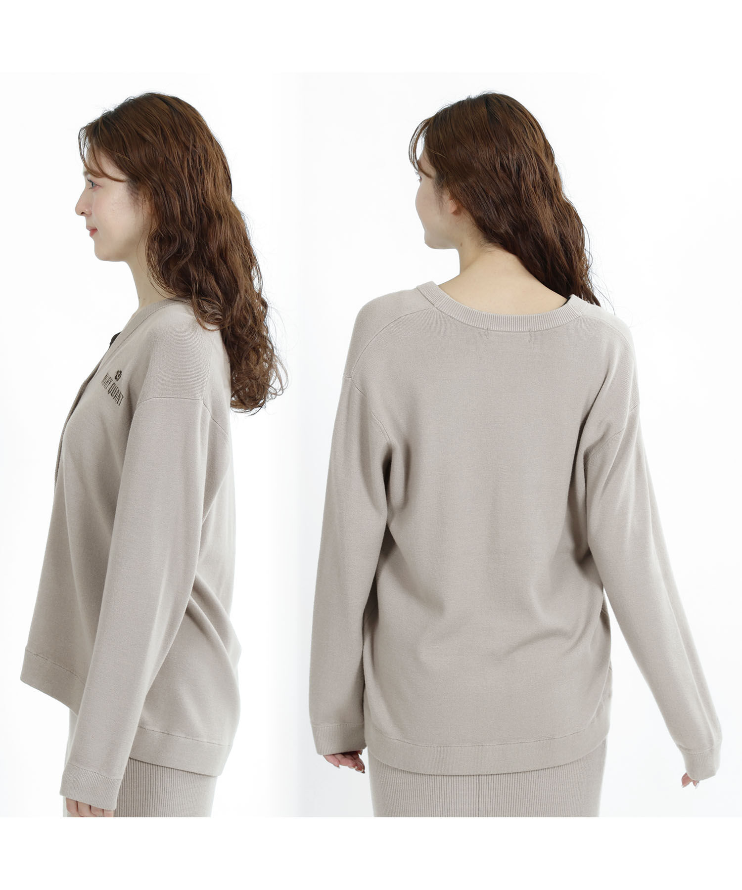 MARY QUANT「リラックスニット カーディガン」|カーディガン|