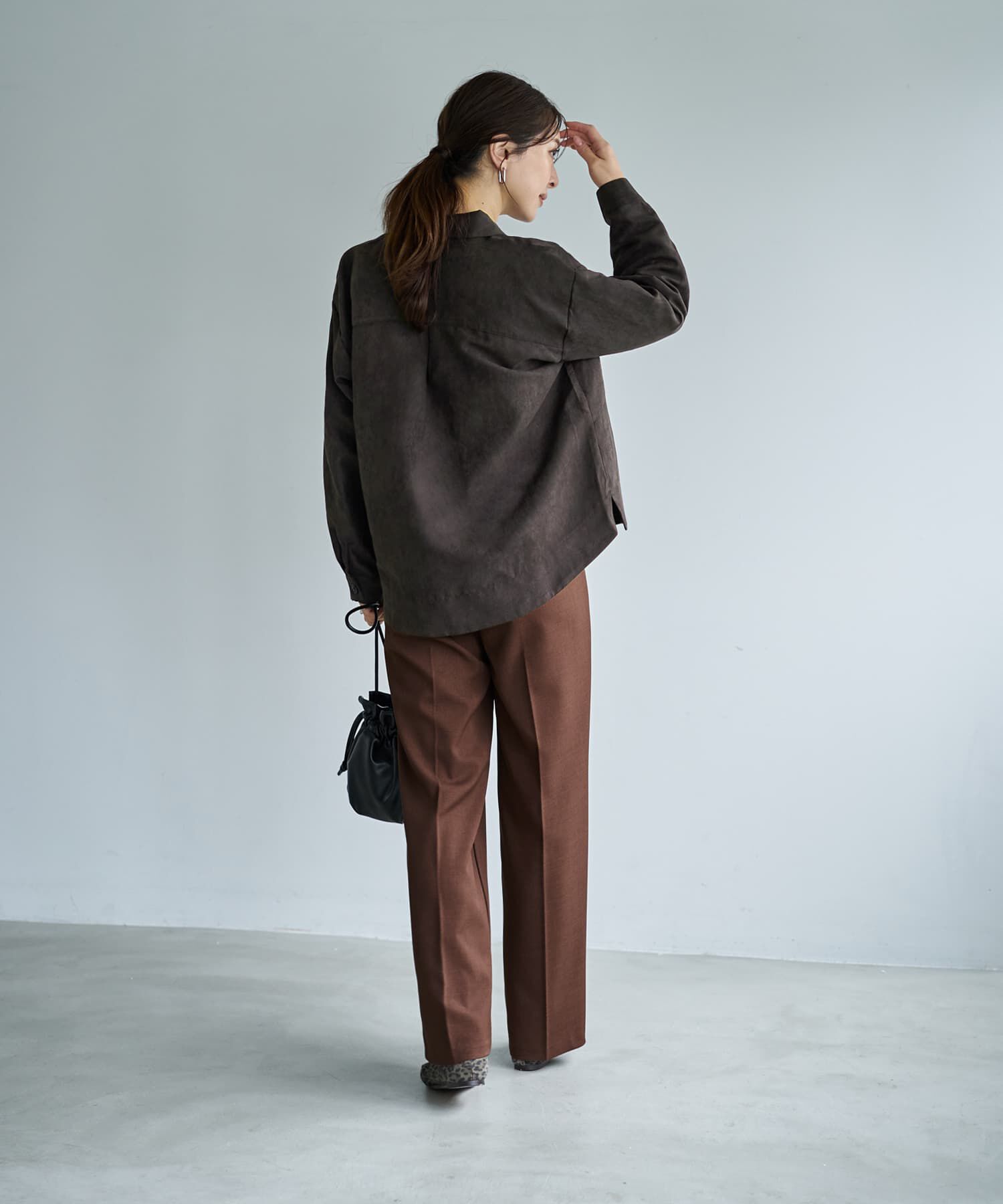 STYLE DELI「【LUXE】ライトスエードシャツ型ジャケット」|その他|