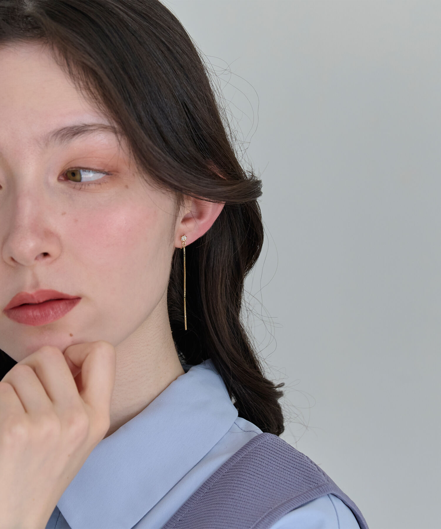 Phoebe「2wayベーシックパールエレガントイヤリング　ゴールド　結婚式/セレモニー/入学式/卒業式/式典」|イヤリング|