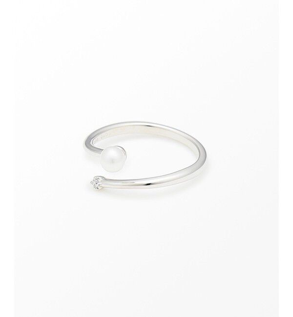 Jouete「[フォークリング] ダイヤモンド&times;パール」|リング|