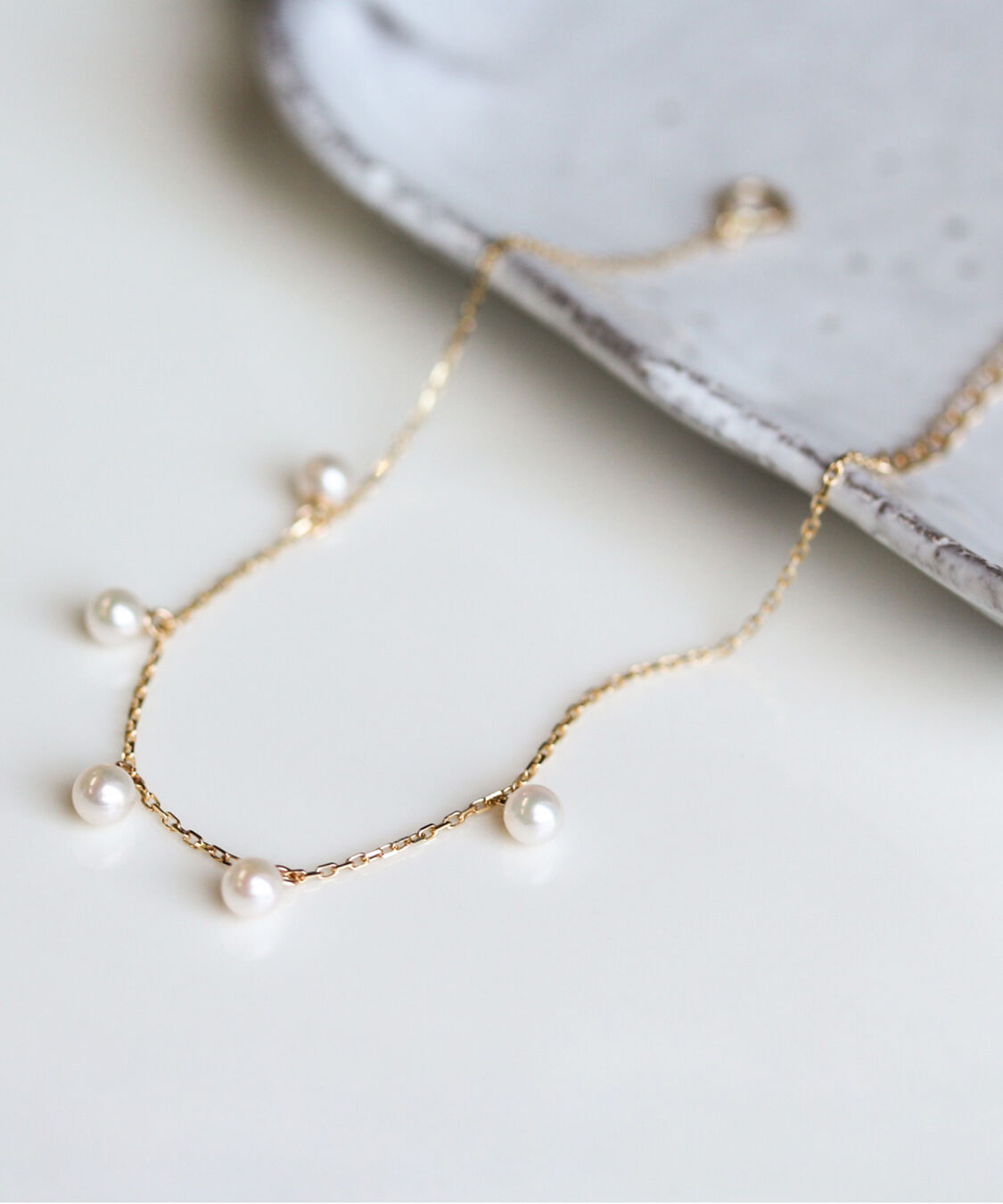  「K10YG/PG アコヤパール ブレスレット」|ブレスレット・バングル|