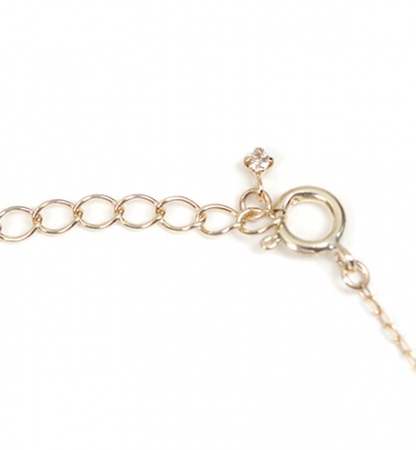  「シャンパンダイヤモンド 0.164ct ブレスレット | K10YG 〈ヌーディ―〉」|ブレスレット・バングル|