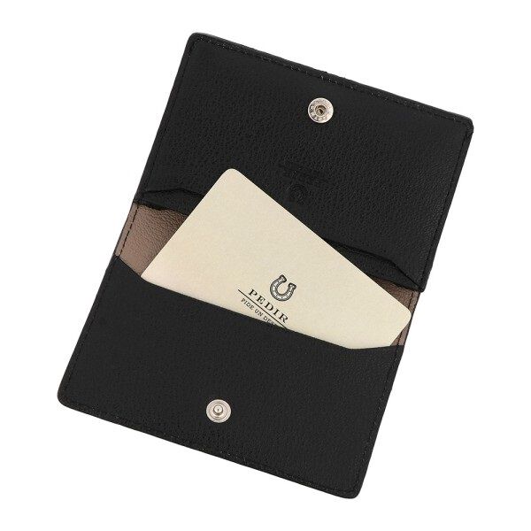PEDIR「PEDIR(ペディール) ディアシュリンク 本革 ネームカードケース」|名刺入れ・カードケース|