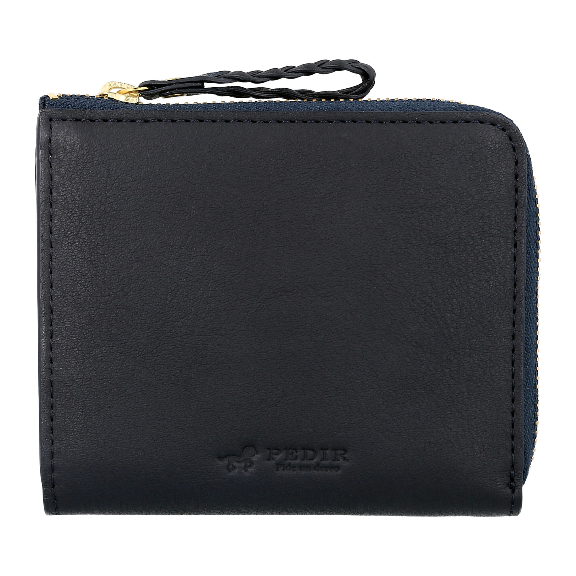 PEDIR「PEDIR(ペディール) ソフトヌメ ラウンドファスナー スリム財布」|財布|