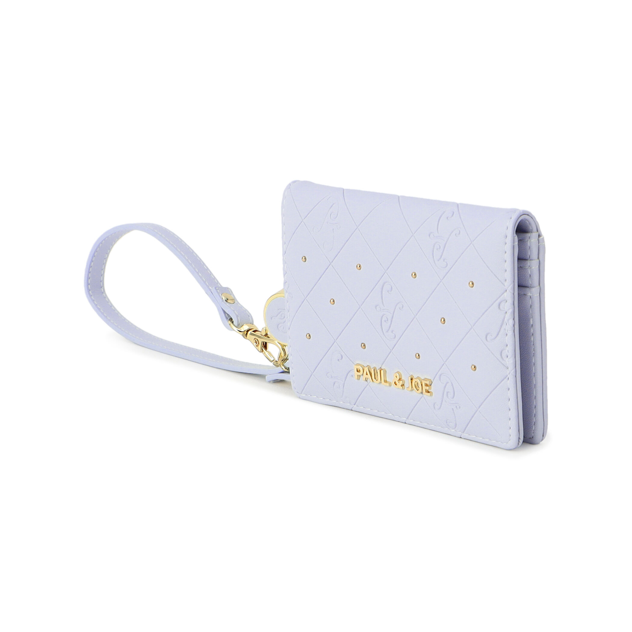 PAUL&JOE「２面パスケース／ロゴエンボス」|定期入れ|