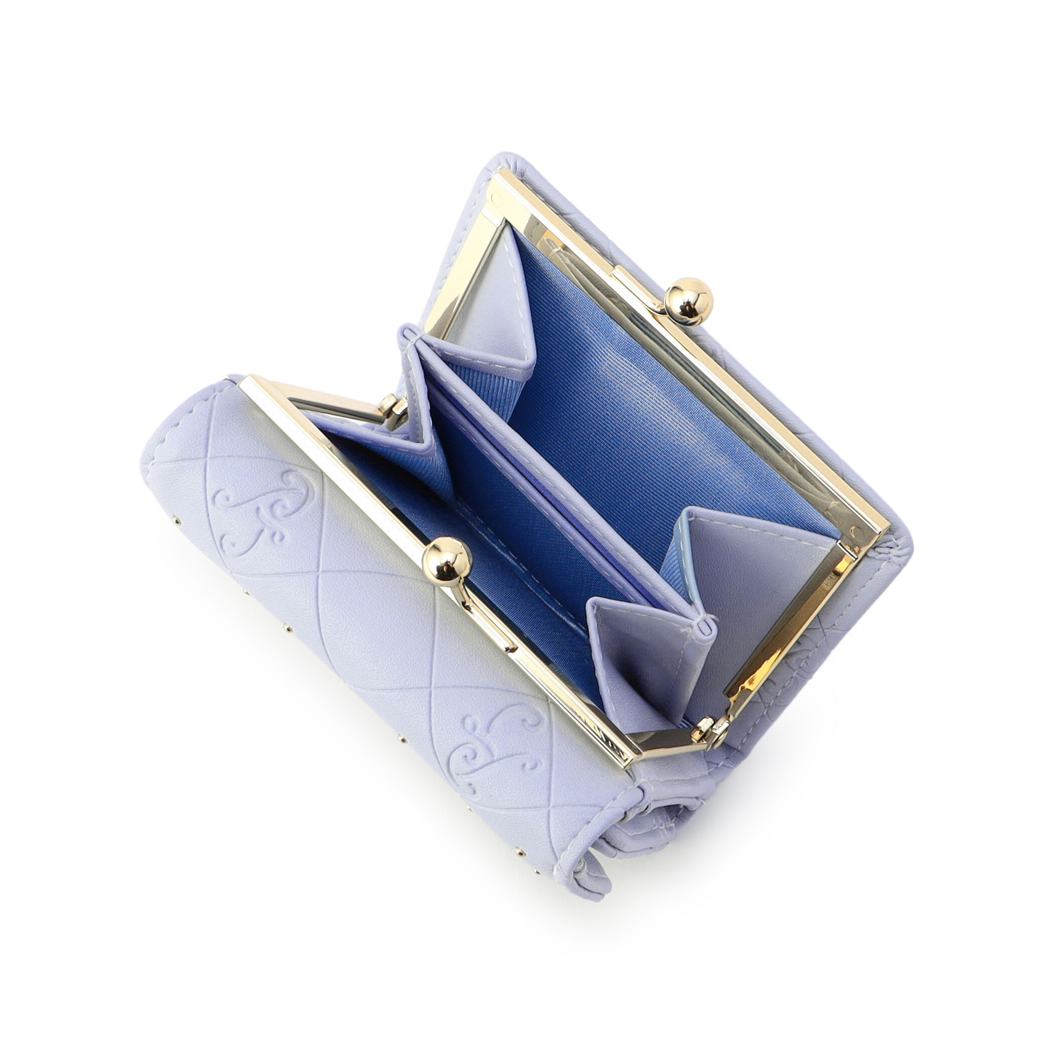 PAUL&JOE「口金ミニ財布／ロゴエンボス」|財布|