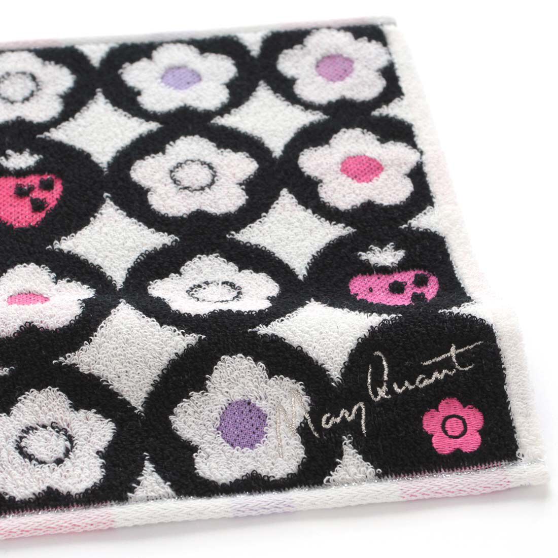  「MARY QUANT タオルハンカチ＜デイジーイチゴ＞」|タオル|