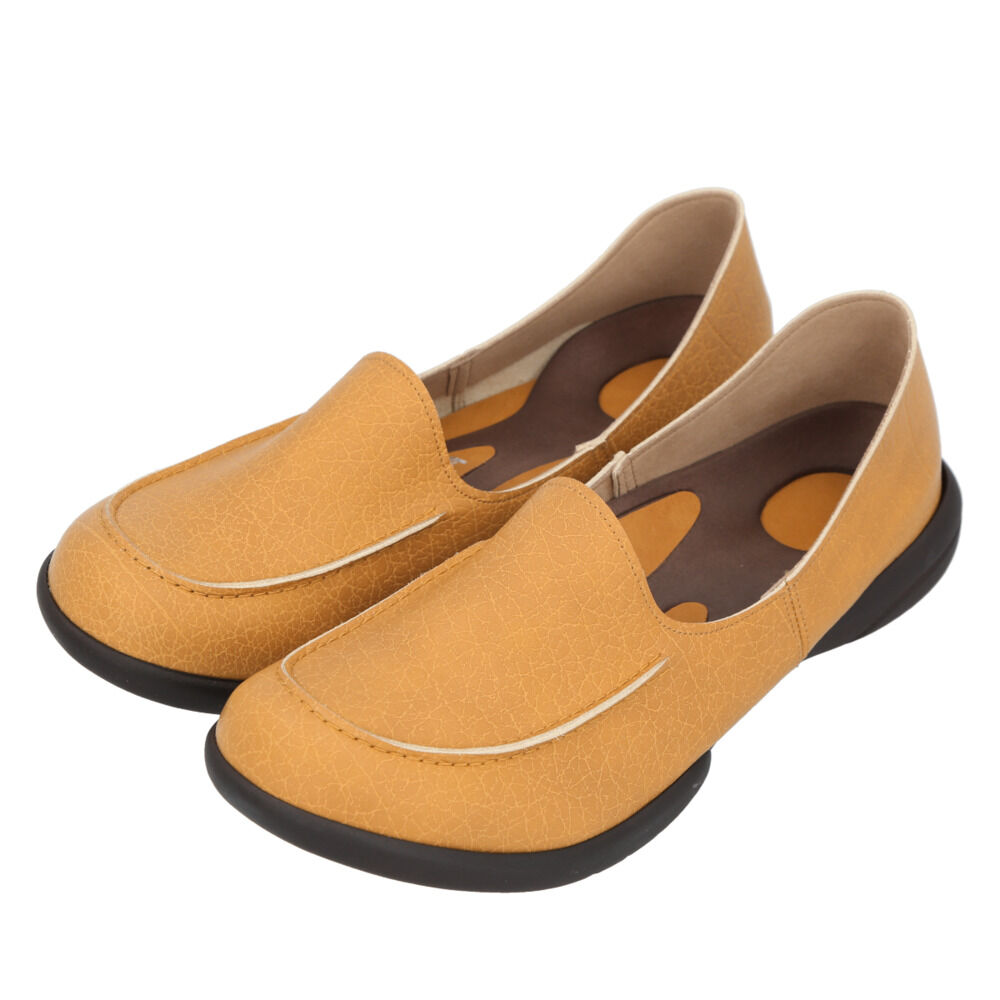 BACKYARD FAMILY「リゲッタ 靴 レディース 通販 ドライビングシューズ  ローファー コンフォートシューズ 運転」|ローファー|イエロー2