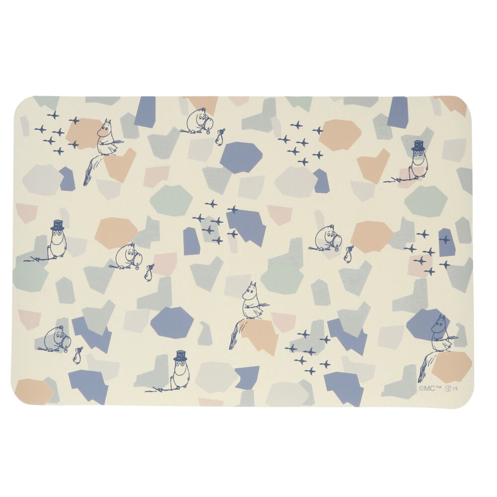 BACKYARD FAMILY「珪藻土 バスマット ソフト 通販 ムーミン グッズ 大人 ソフトバスマット 約 40 &times; 60」|その他|ホワイト2