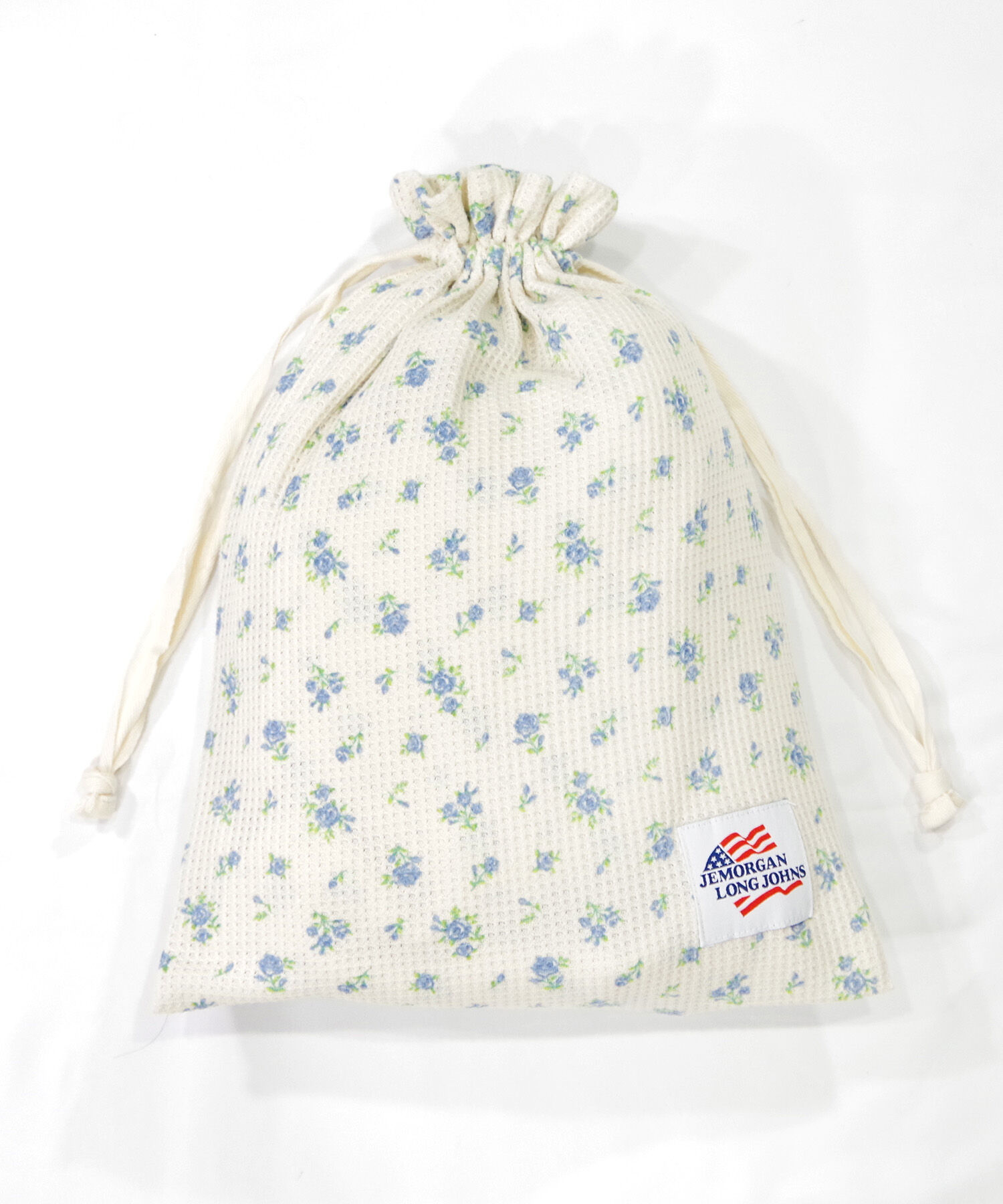 BACKYARD FAMILY「ワッフル 生地 セットアップ 通販 JEMORGAN サーマル JD570-59S 花柄 かわいい」|ルームウェア|