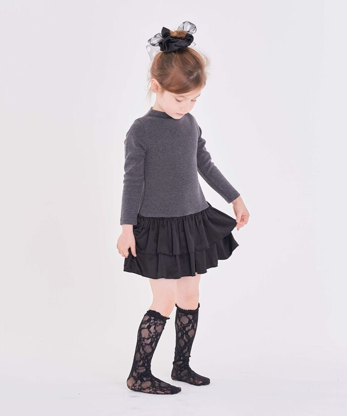 BACKYARD FAMILY「靴下 キッズ 女の子 ハイソックス 通販 長靴下 46012102 ソックス」|ソックス|