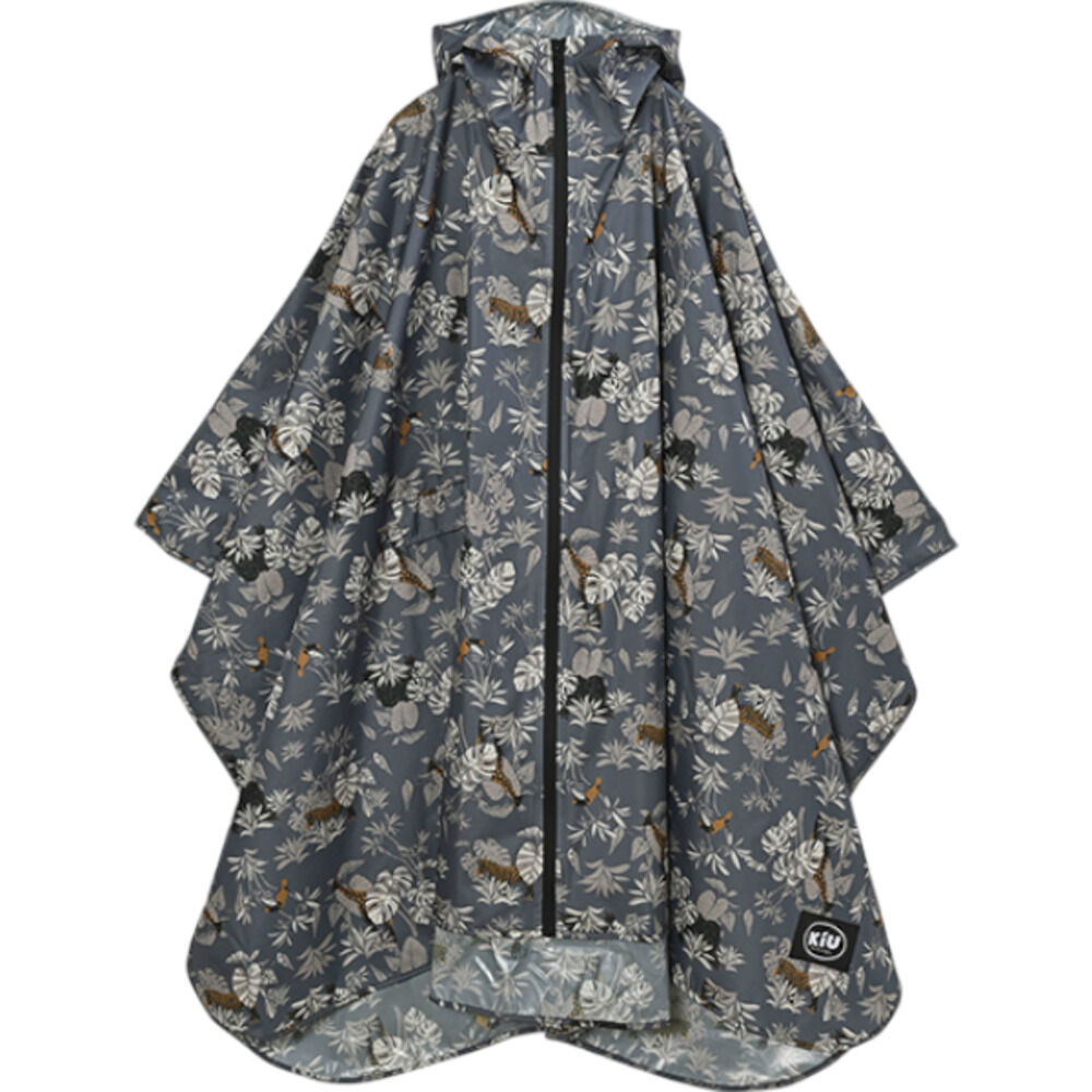 BACKYARD FAMILY「kiu キウ レインコート ポンチョ 通販 ポンチョスリーブ レインポンチョ 雨具 雨合羽 かっぱ」|レインコート|グリーン1