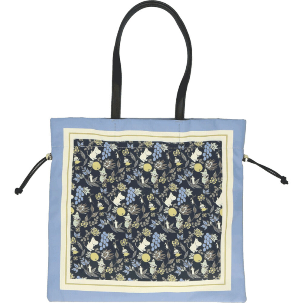 BACKYARD FAMILY「ムーミン トートバッグ 通販 巾着トートバッグ A4 トート バッグ レディース 肩掛けバッグ」|トートバッグ|ブルー1