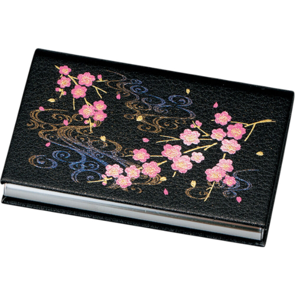 BACKYARD FAMILY「山中塗 カードケース 通販 日本製 国産 名刺入れ ミタニ 山中漆器 和風 和柄 蒔絵 漆芸」|名刺入れ・カードケース|ブラック7