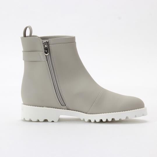 銀座かねまつ「LSFU2531OTHLGY 【防水】アクアベルレインブーツ」|ショートブーツ|