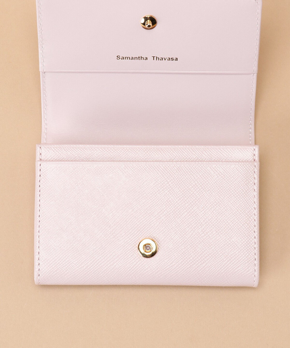 Samantha Thavasa「ラメレザービジュー カードケース」|名刺入れ・カードケース|