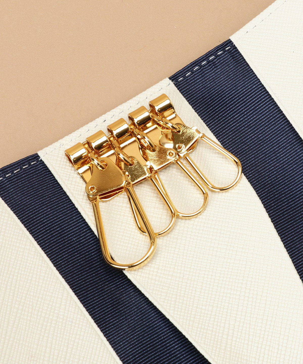 Samantha Thavasa「Pomme d'espoir ポムディスポワール バイカラーキーケース」|キーケース|