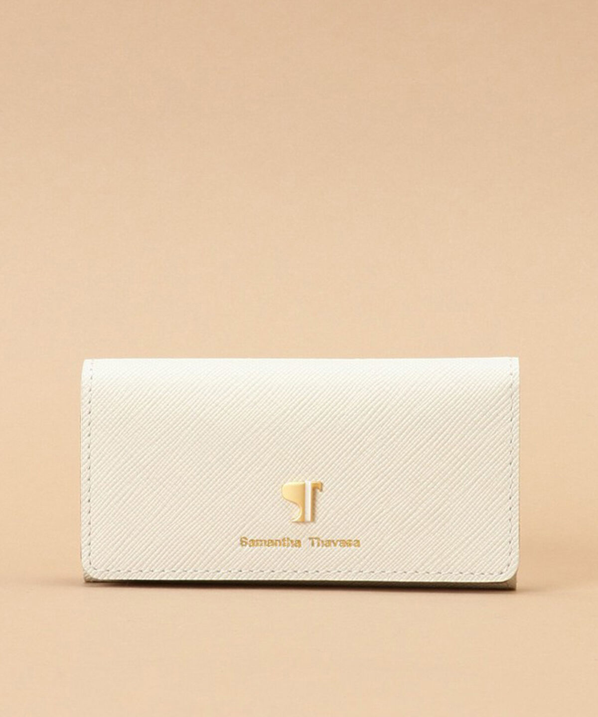 Samantha Thavasa「Pomme d'espoir ポムディスポワール バイカラーキーケース」|キーケース|オフホワイト