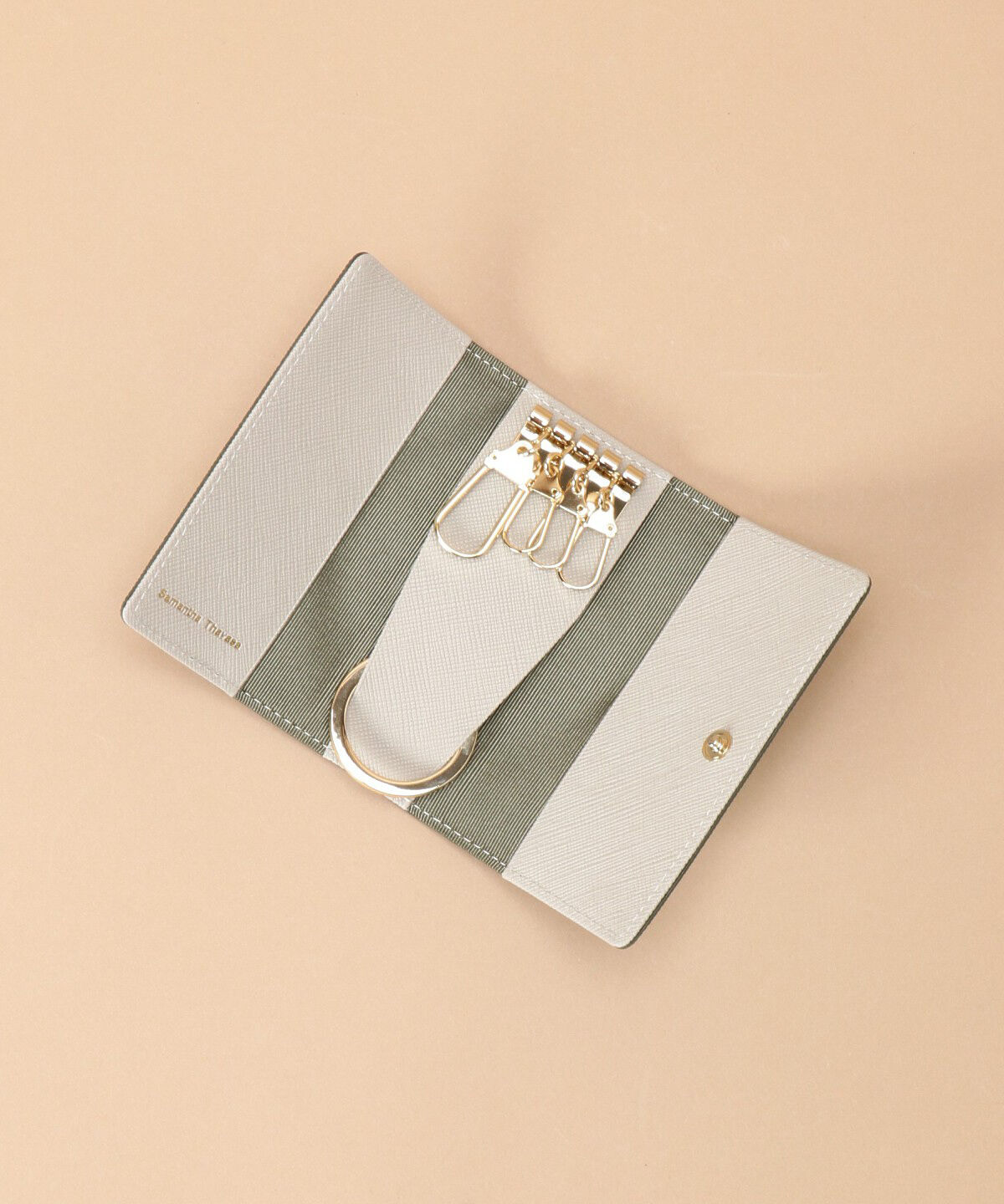 Samantha Thavasa「Pomme d'espoir ポムディスポワール バイカラーキーケース」|キーケース|