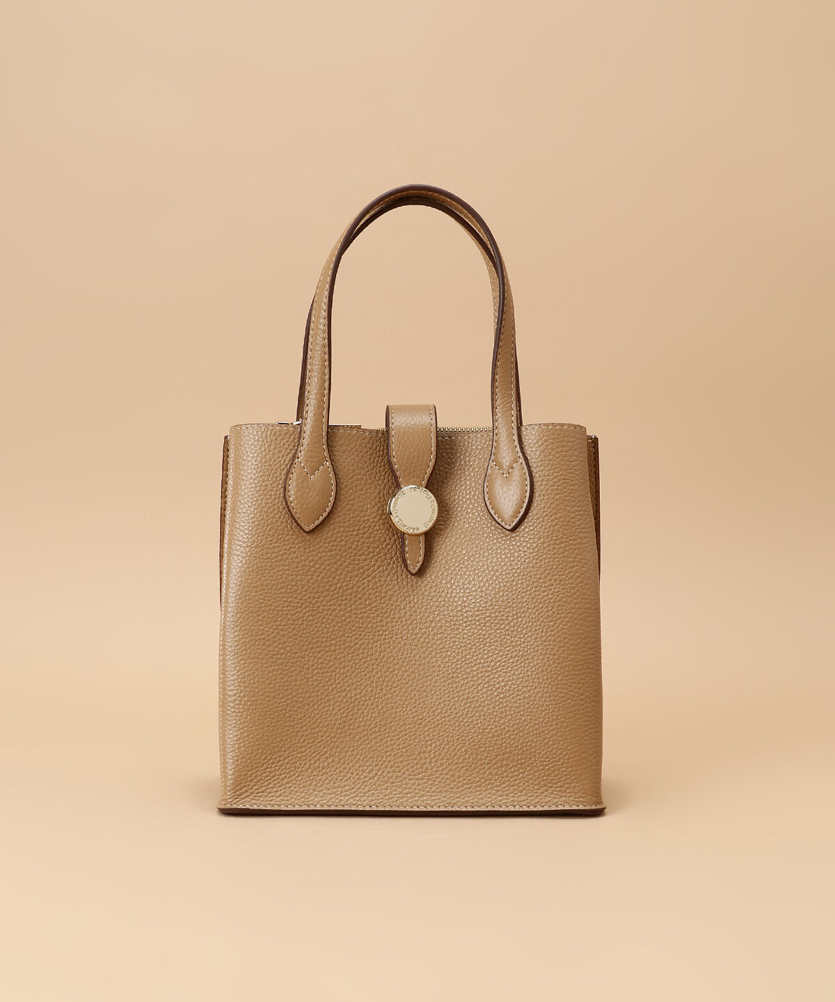 Samantha Thavasa「サークルモチーフスクエアレザートートバッグ 小サイズ」|トートバッグ|