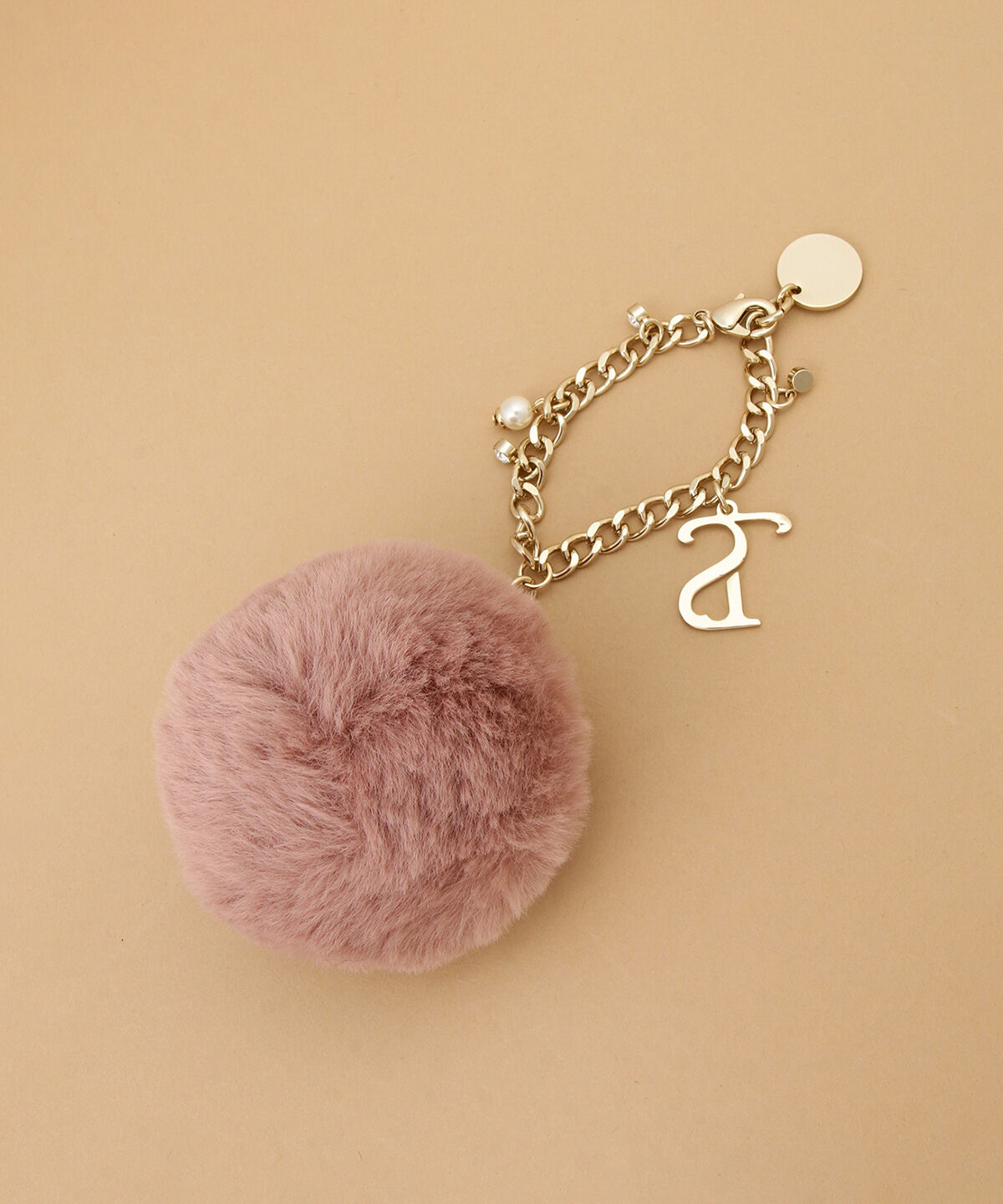 Samantha Thavasa「ソフトファーロゴチャーム」|チャーム・キーホルダー|