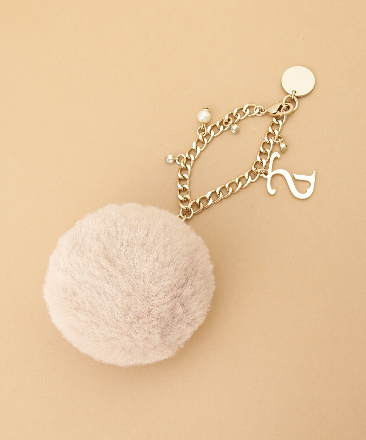 Samantha Thavasa「ソフトファーロゴチャーム」|チャーム・キーホルダー|