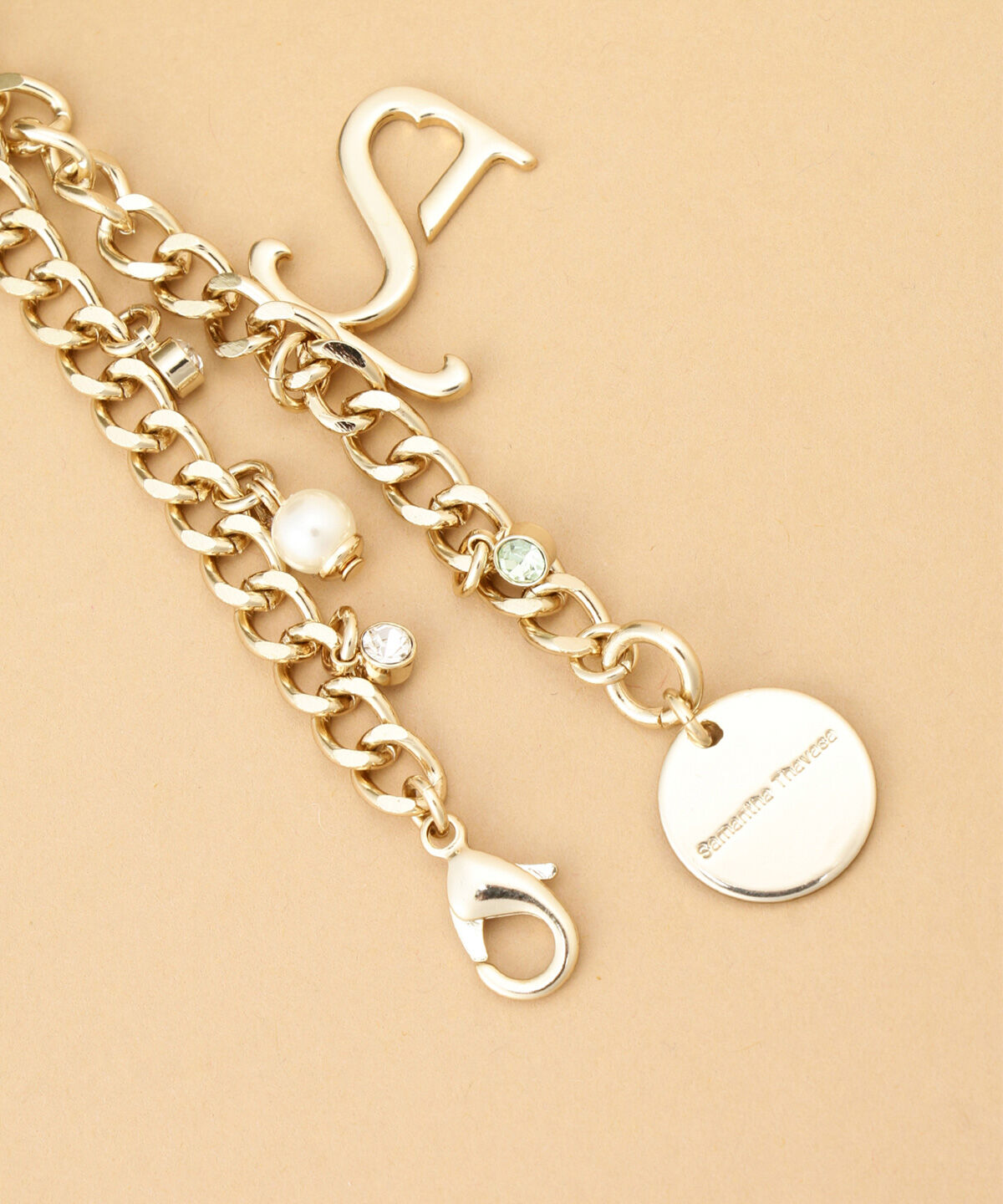 Samantha Thavasa「ソフトファーロゴチャーム」|チャーム・キーホルダー|