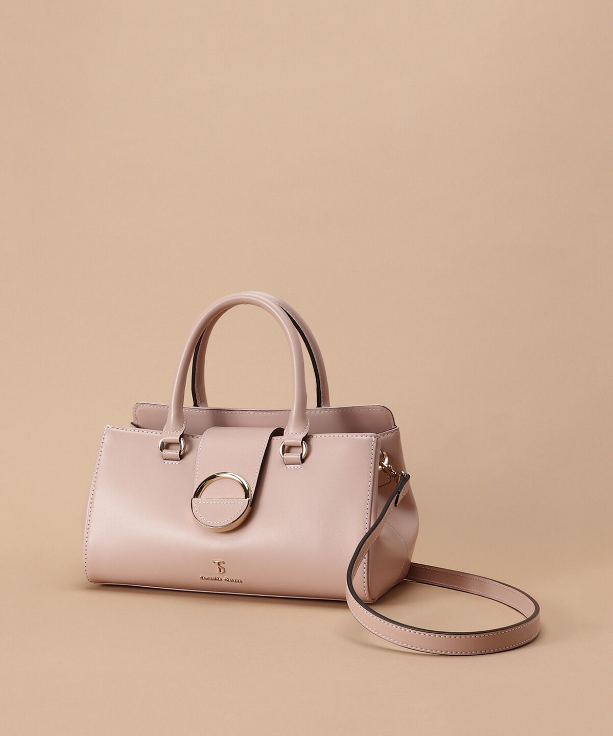 Samantha Thavasa「ベルトモチーフ レザーハンドバッグ」|ハンドバッグ|