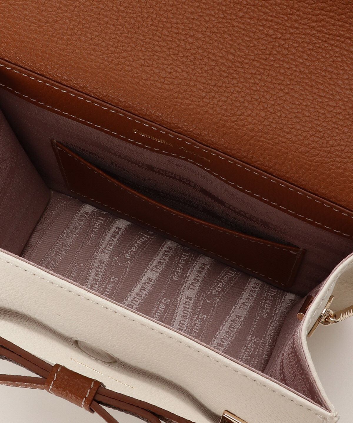 Samantha Thavasa「新バイカラーエムシュシュⅡ ショルダーバッグ 小サイズ」|ショルダー・メッセンジャー|