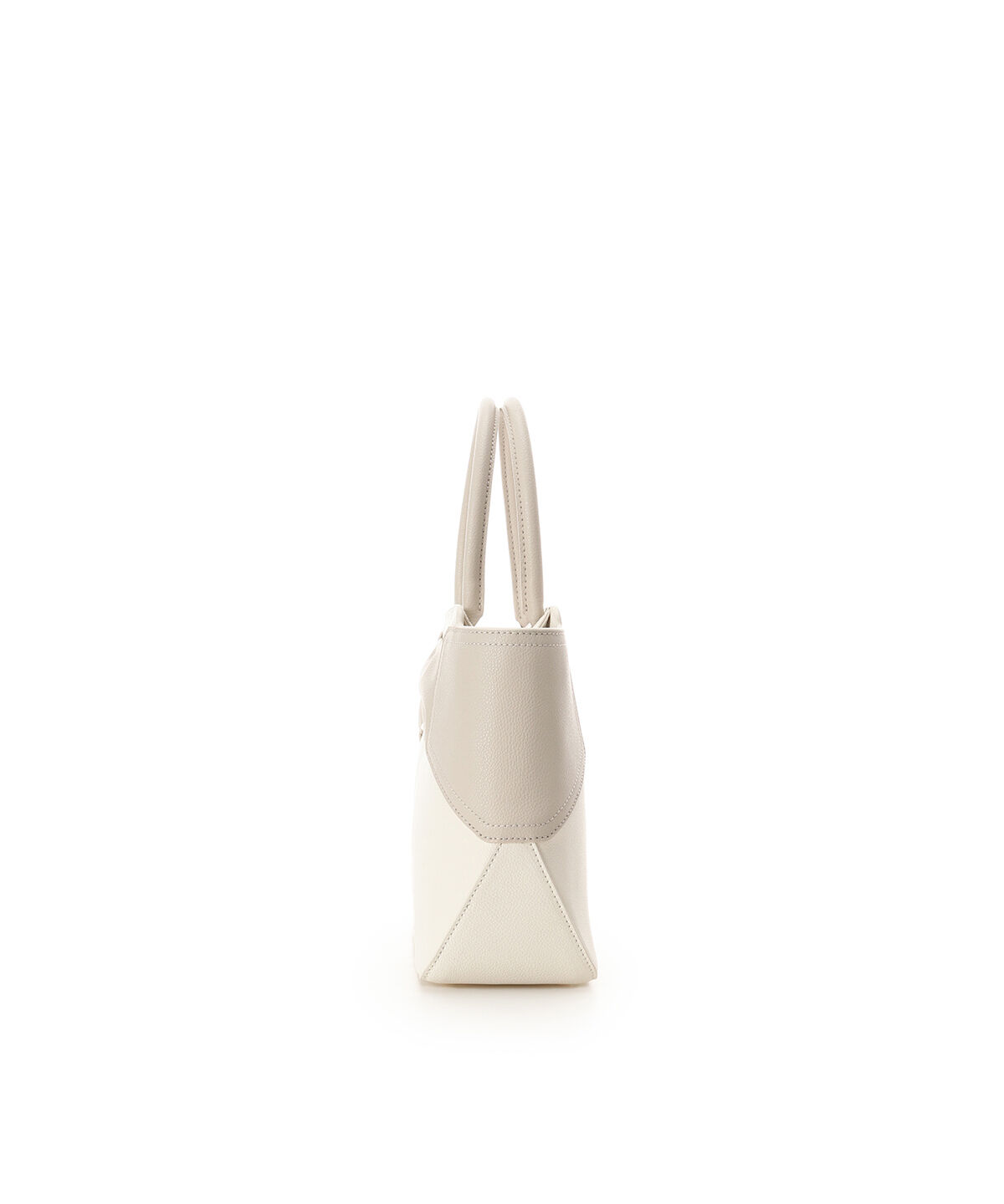 Samantha Thavasa「バイカラーリボンモチーフ スプリットレザーハンドバッグ」|ハンドバッグ|