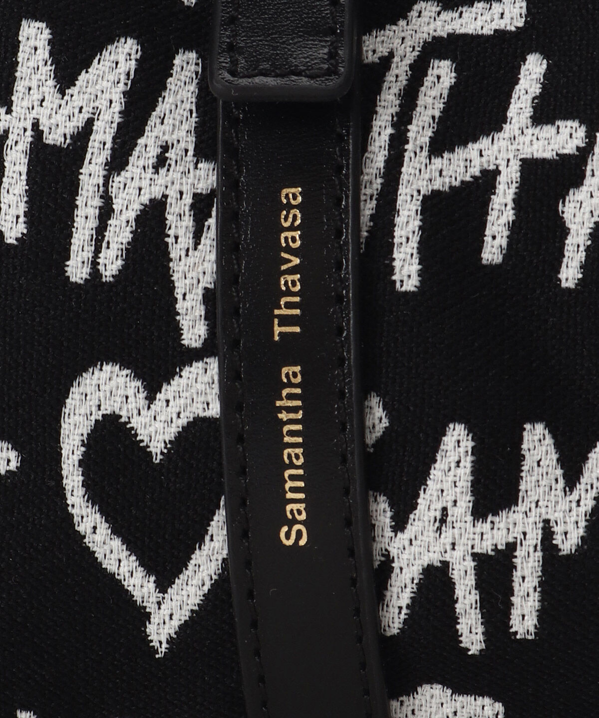 Samantha Thavasa「スクリッタ柄 サマンサ ルプリュ・ミニョン ハンドバッグ[Revival Collection]」|ハンドバッグ|